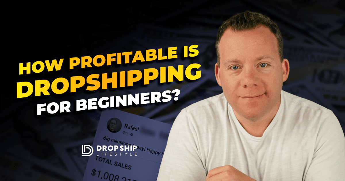 How Profitable Is Dropshipping for Beginners? - Blog Cover Image