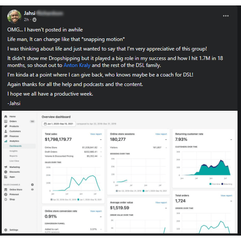 Member success story
