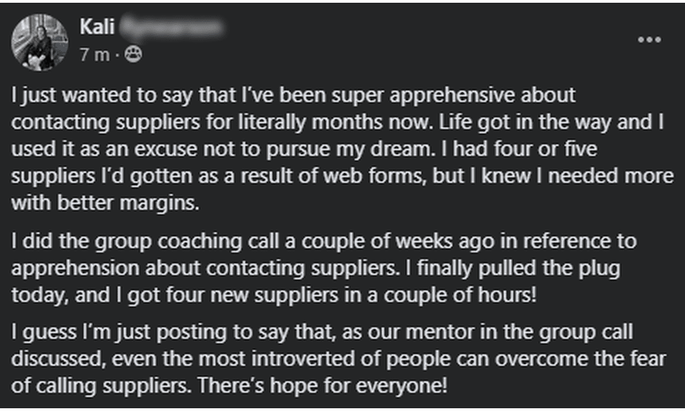 Member success story