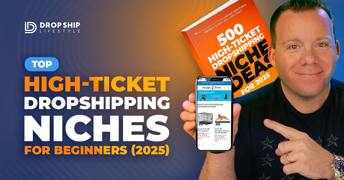 Top-High-Ticket-Dropshipping-Niches-for-Beginners-(2025) - Cover Image